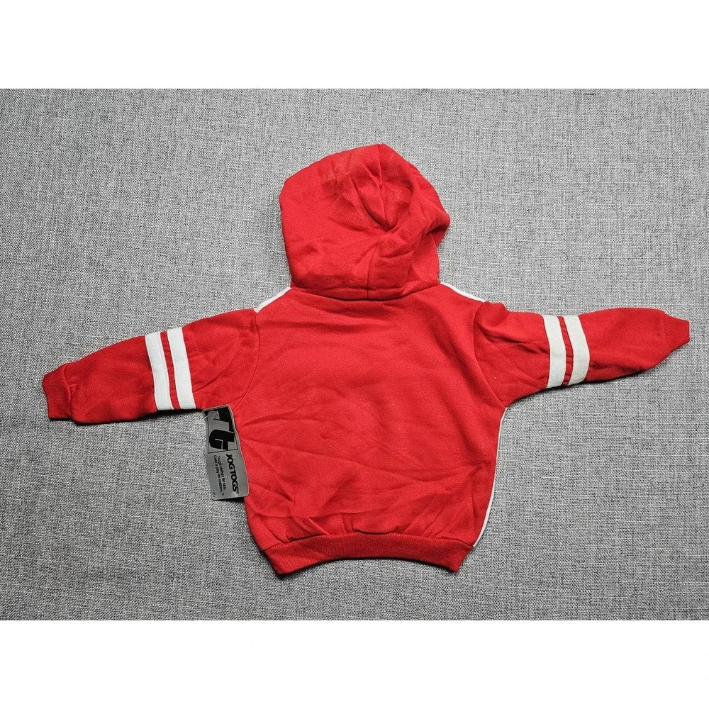 VTG Ohio State Buckeyes Sweatshirt Boys 18-24 Months Red NCAA Football JOG TOGS